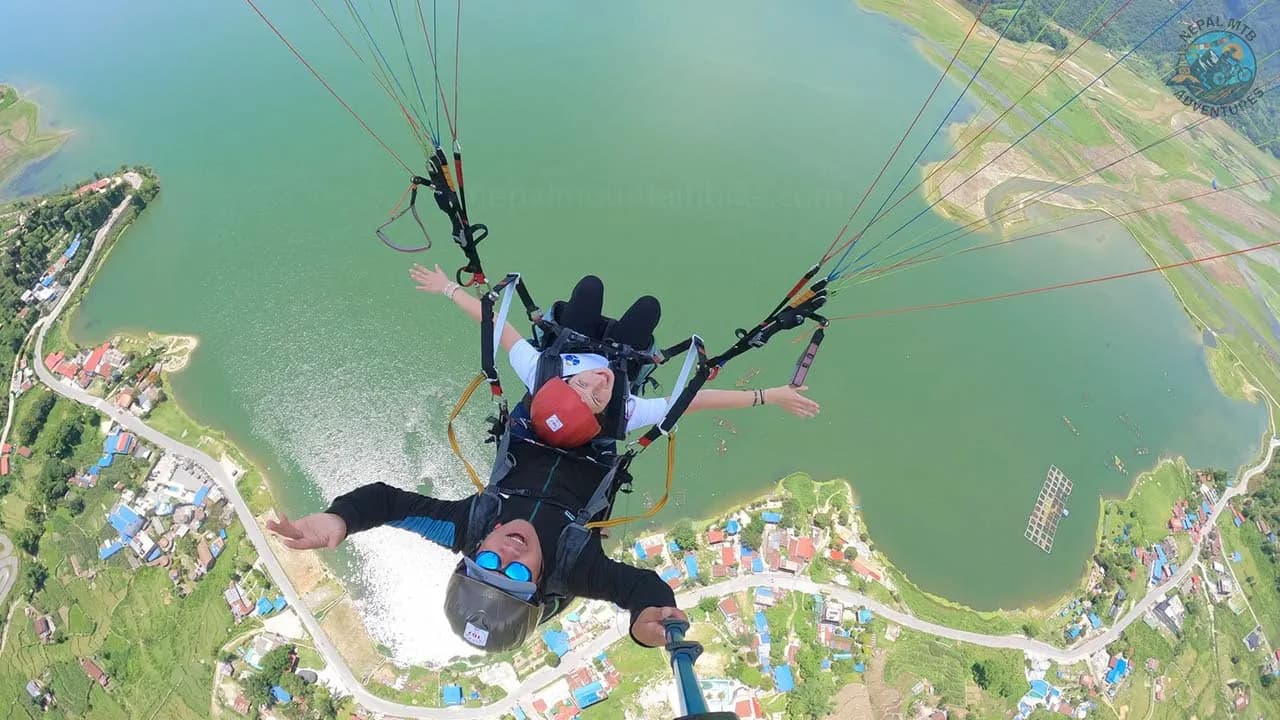 Paragliding in Nepal: Soaring above the Himalayas