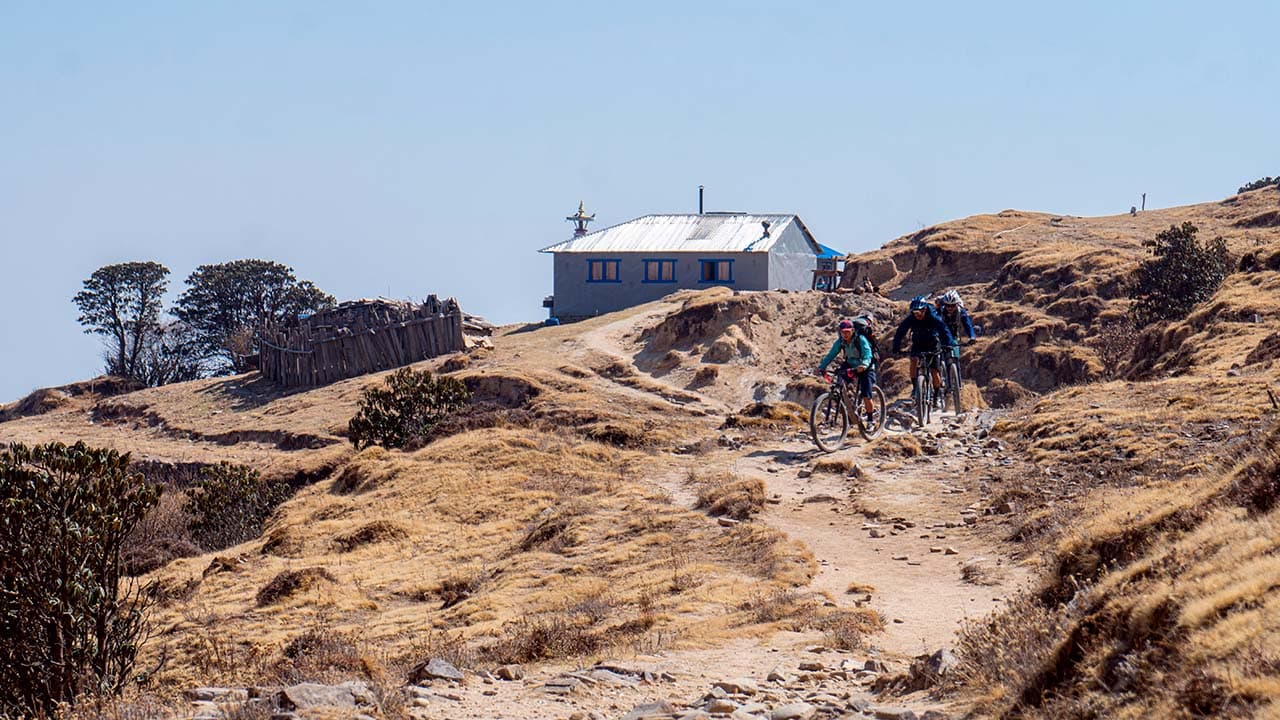 Mountain biking tour in Pikey Peak's wilderness