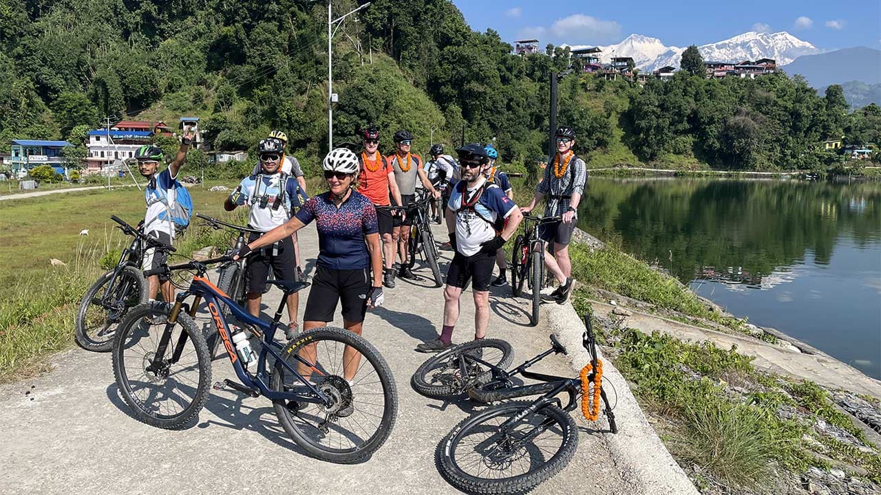 Top 5 Mountain biking trails and destination around Pokhara