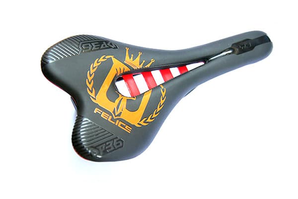 NWOT-BICYCLE-SEAT-FELICE-DP36-BIKE-SADDLE-RED-&-BLACK-PMTBA-POKHARA-NEPAL.jpg