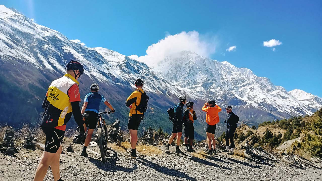 Annapurna Circuit Mountain Biking Expedition
