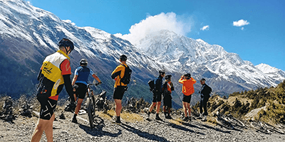 Trek and Ride: Annapurna Circuit Mountain Biking Tour