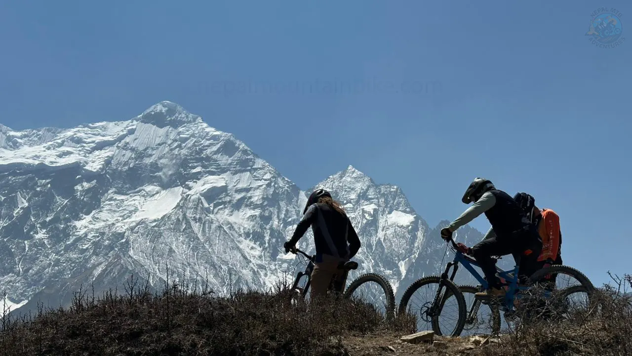 MTB Tours in the Himalayas of Nepal.