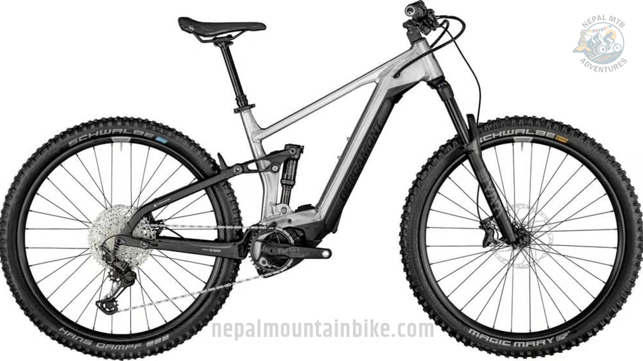 Electric mountain bike rental in Pokhara, Nepal.