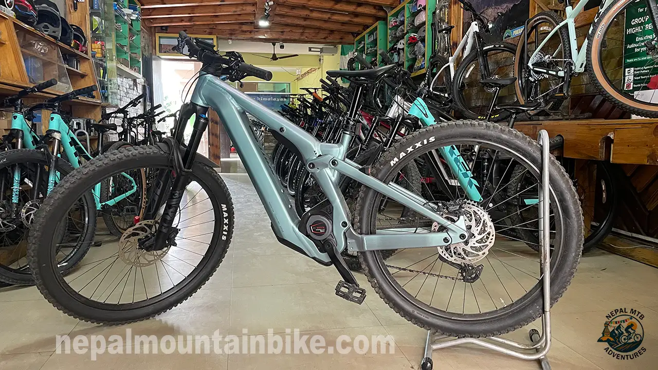 Scott E-Bike for rental in Pokhara, Nepal - Bosch 85 to 100Nm torque motor with 625 to Wh battery power.
